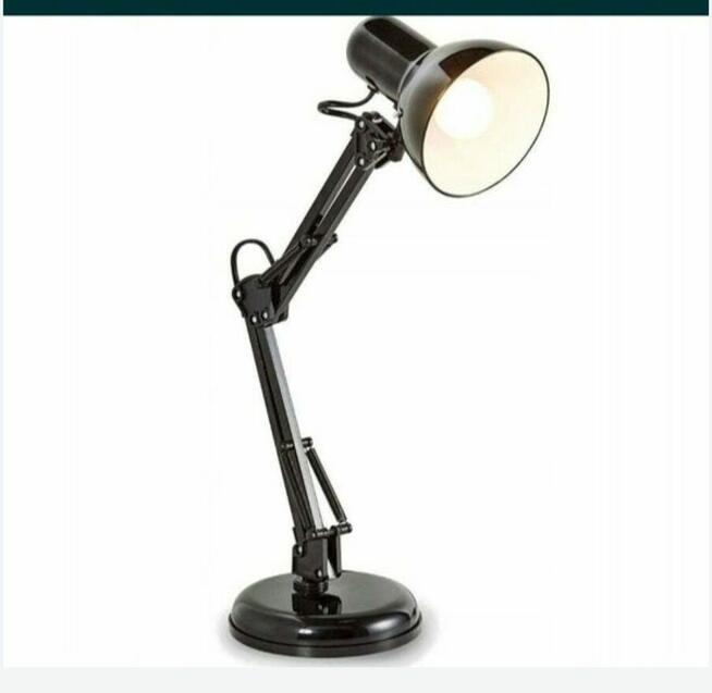 Lampa kreślarska stołowa biurkowa żarówka gratis
