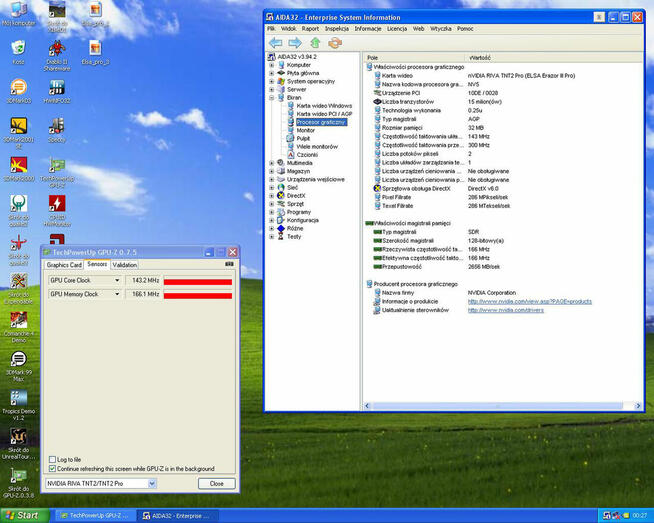 ELSA ERAZOR III PRO A32 RIVA TNT2 PRO 32MB SDR 128bit DSUB A