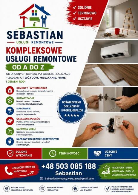 Złota rączka remonty