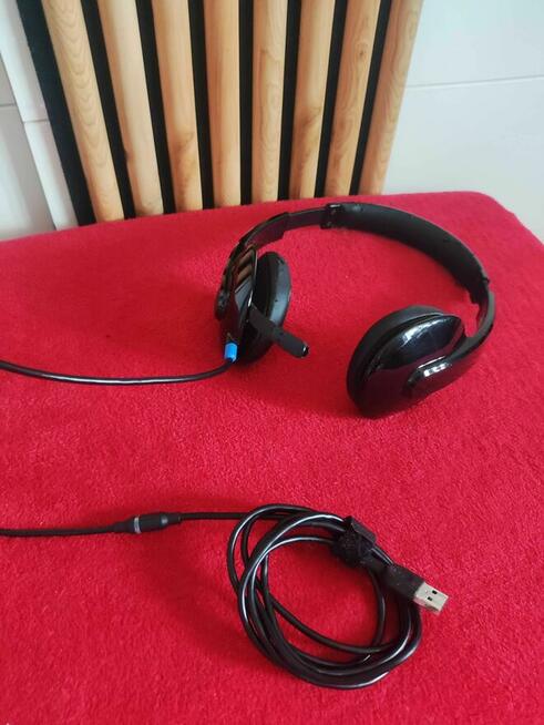 Słuchawki z Mikrofonem USB Logitech H540 nauszne przewodowe