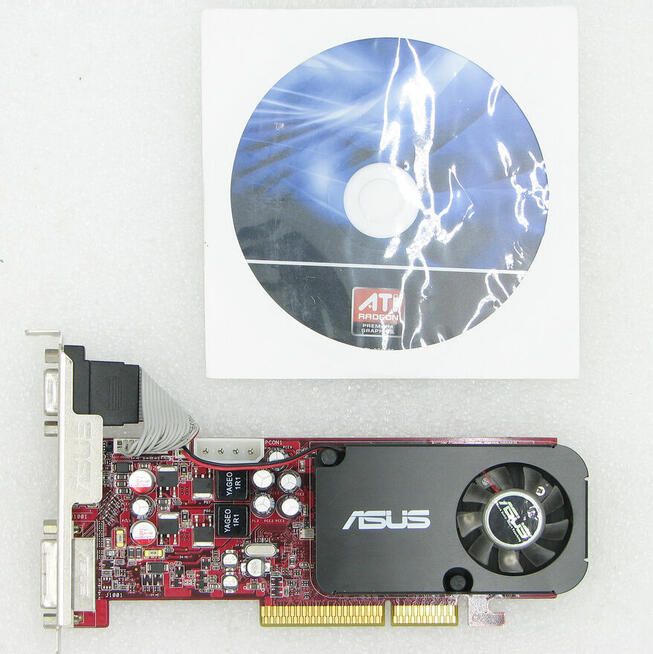 ASUS ATI Radeon HD3450 512MB 64bit DDR2 DSUB DVI HDMI AGPx8