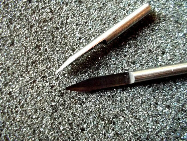 Frez grawerski węglik 3,175mm 30st x0.8 10 szt.