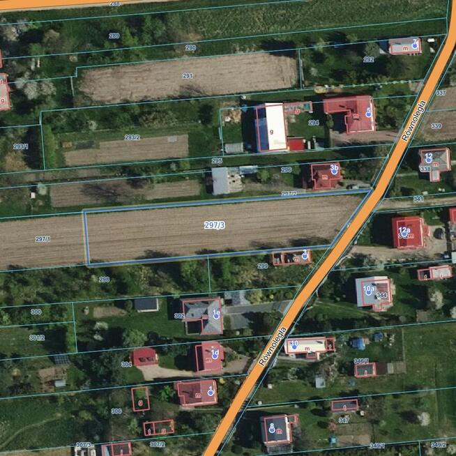 DZIAŁKA BUDOWLANO-ROLNA 2300 m² – NIEZNANICE, UL. RÓWNOLE