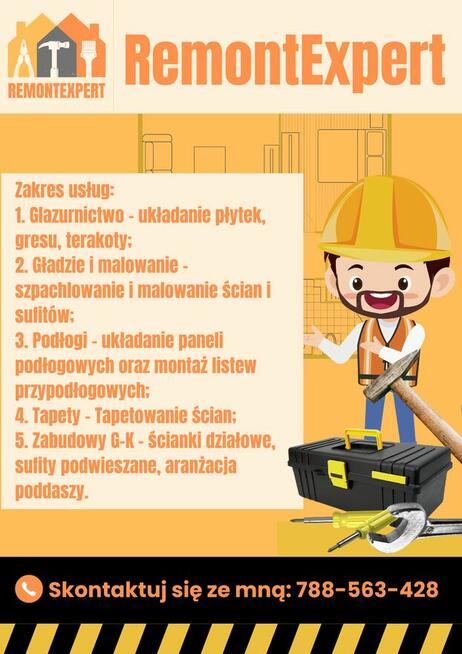 Kompleksowe remonty i wykończenia wnętrz | Szybkie terminy