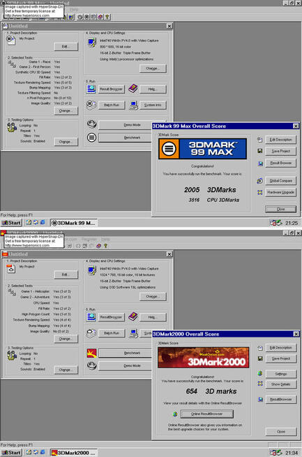 Intel i740 8MB 64bit SDRAM D-SUB AGPx2 3,3v retro gaming