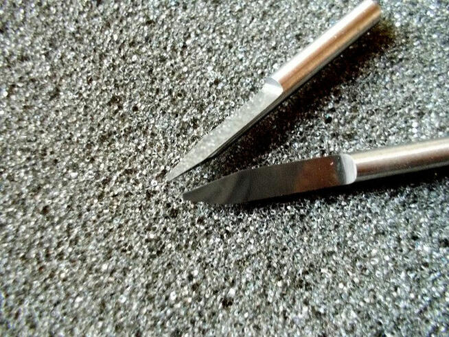 10szt. Frez grawerski węglik 3,175mm 30st x1.0