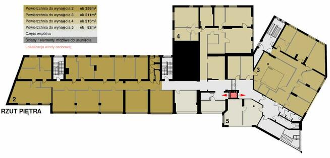 Lokal 358 m² pod medyczne, e-commerce, szkołę - centrum