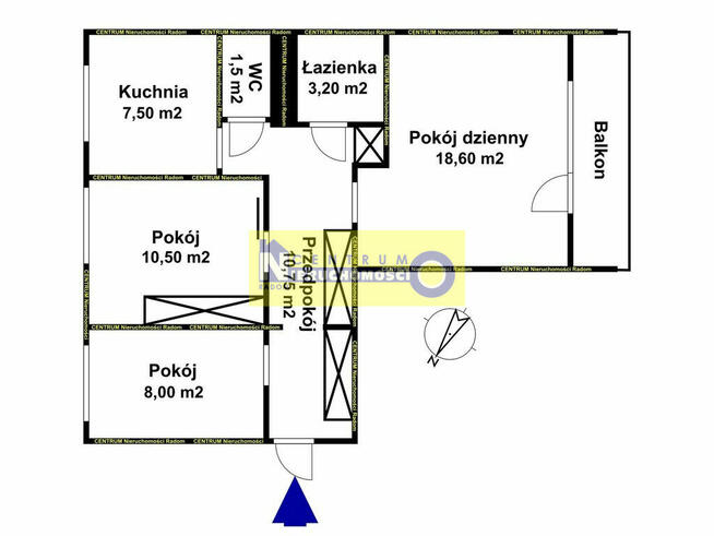 Prędocinek, M4 60,05 m2, ul. Czackiego