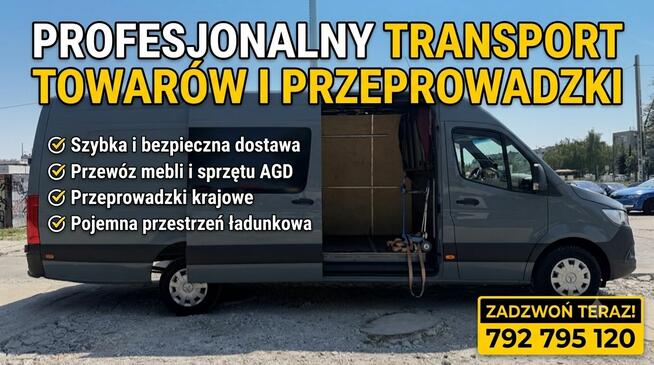 Usługi transportowe przeprowadzki