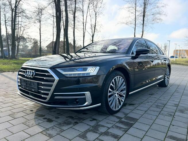 Audi A8 FV 23%, Long, Full opcja, ASO, Super stan, Masaże, Night vision, Long