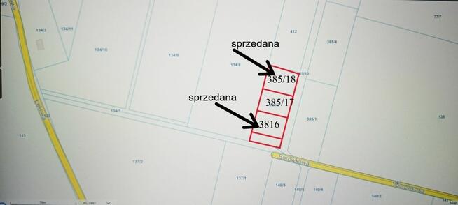 Działka budowlana Gowino gm. Wejherowo, Borówkowa