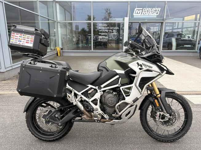 Triumph Tiger Salonowy, Bezwypadkowy, Bardzo zadbany i w ASO tylko serwisowany