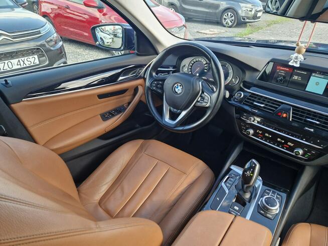 BMW 520 M-Pakiet Radar Kamery Head Up Grzana kiera Stan BDB Serwis do Końca