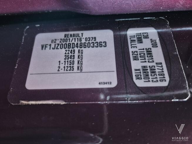 Grand Scenic 1.6 DCI 131km NAVI 7 foteli HAK serwis BEZWYPADEK 2013