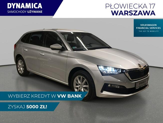 Škoda Scala VAT 23% Ambition 1.0TSI 110KM M6 2022 r., salon PL, I właściciel, V