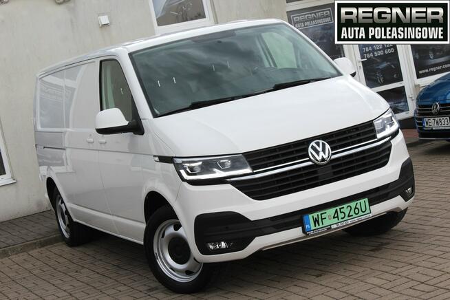 Volkswagen Transporter Długi SalonPL FV23% LED Android/Apple Parktronic