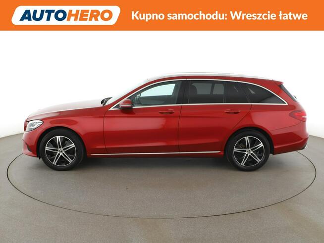 Mercedes C 200 mHEV automat full LED navi półskóra klima auto kamery grzane fotele