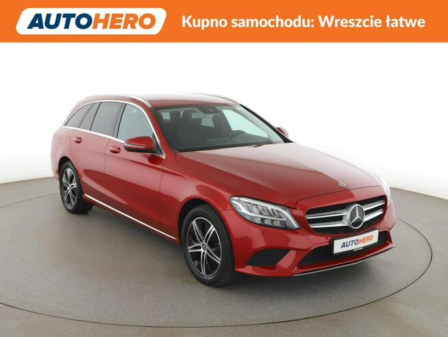 Mercedes C 200 mHEV automat full LED navi półskóra klima auto kamery grzane fotele