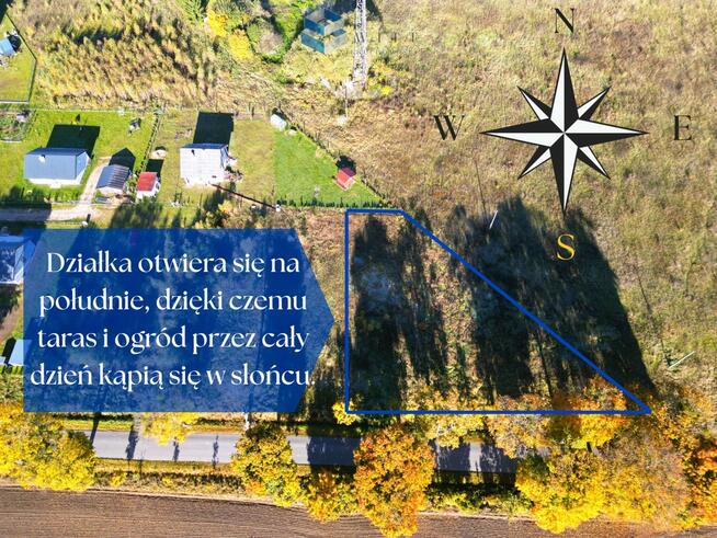 Działka budowlana Szyldak gm. Ostróda, Gdańska