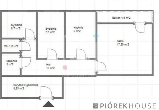 3-pokojowe mieszkanie na Pradze-Południe