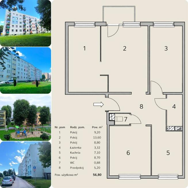 Wyremontowane | 4 pokoje | 1. piętro |Bezpośrednio
