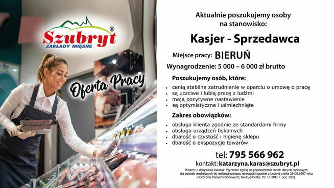 Poszukujemy pracowników