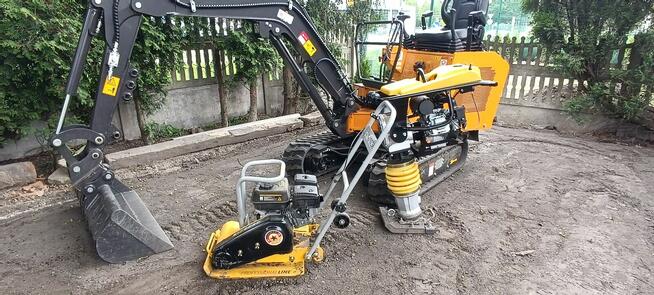 Wynajem zagęszczarek ,usługi minikoparką, wywrotka do 3,5t