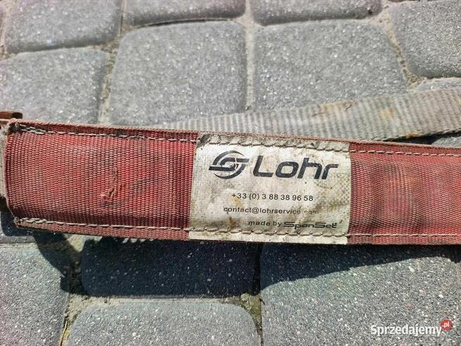 Pasy transportowe LOHR wąski 35 mm 2 sztuki i 50mm 1 sztuka