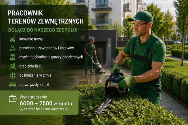 Pracownik gospodarczy / Pracownik terenów zewnętrznych