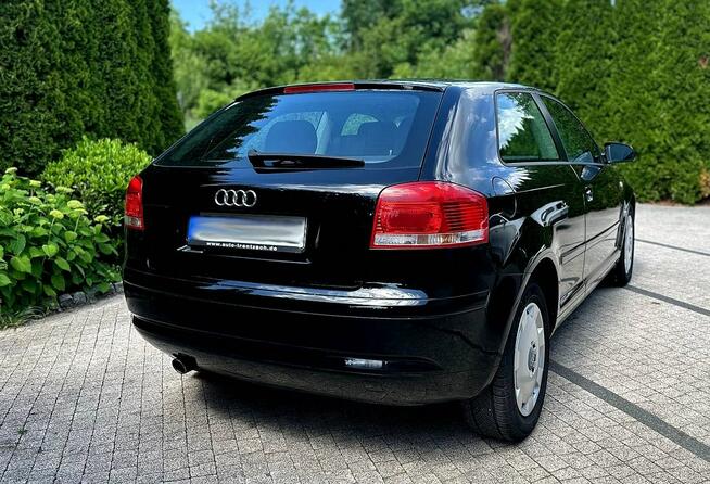 Audi A3 8P 1.6 MPI 101KM Czarna Niski Przebieg Klimatronik Opłacona