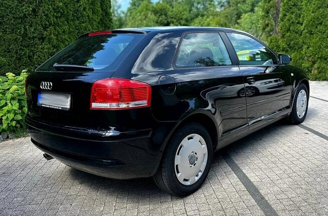 Audi A3 8P 1.6 MPI 101KM Czarna Niski Przebieg Klimatronik Opłacona