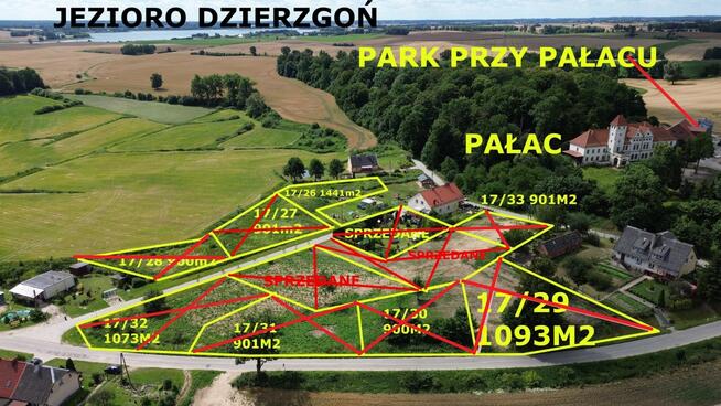 Działka budowlana nad jeziorem Balewo