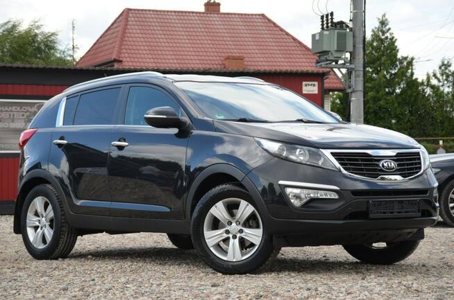Kia Sportage Mega Stan Opłacona 2.0i 163KM Serwis Navi Skóra Parktronik