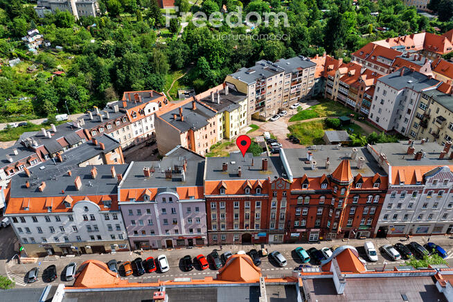 2 pokoje | 42,16 m² | Kamienica | 3 piętro