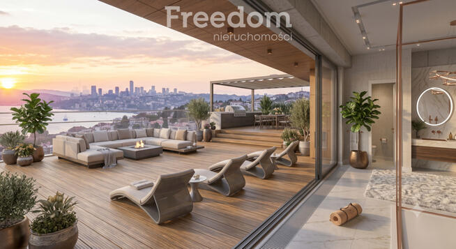 Penthouse 147 m² z tarasem i widokiem