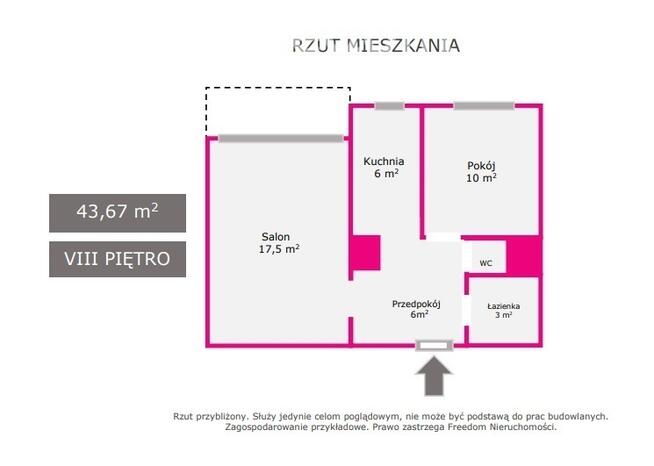 Wyremontowane 2 pokoje Sosnowiec ul. Pawia 2
