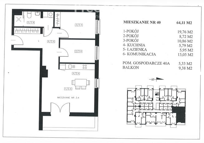 Apartament nad Niegocinem 40 | Wilkasy