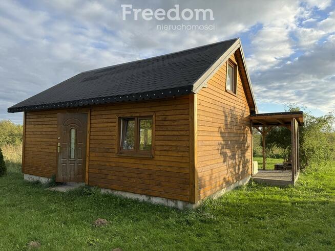 Działka 8454 m² z domkiem letniskowym i warunkami