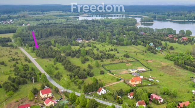 Działki budowlane nad jeziorem Omulew!