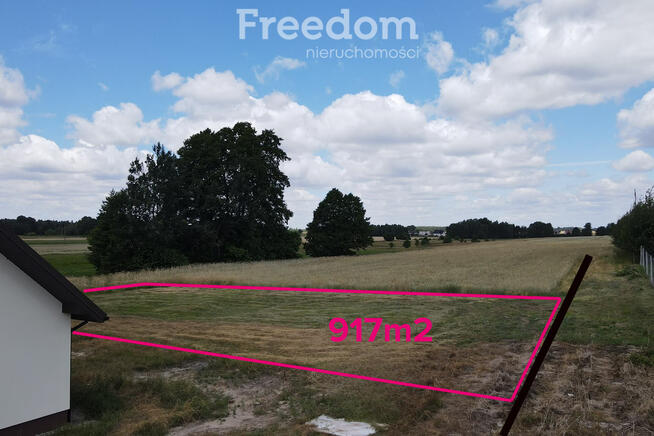 Działka budowlana 917 m² na sprzedaż