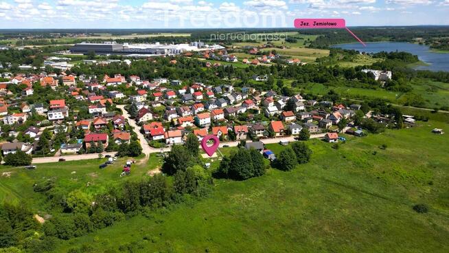 Działka budowlana 945m Olsztynek z projektem domu