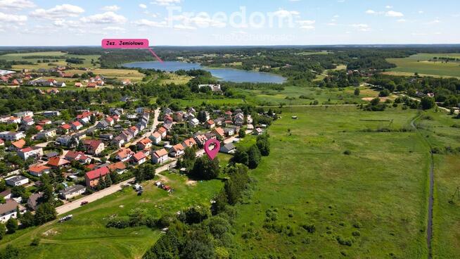 Działka budowlana 945m Olsztynek z projektem domu