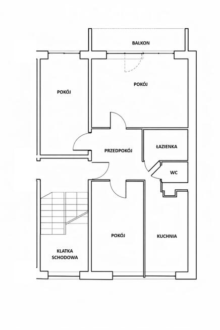 Zielonka | 3 pokoje | 53 m² | 4. piętro