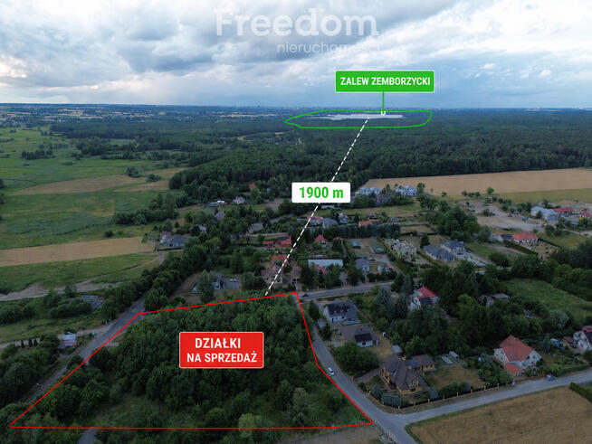 1 ha pod inwestycję M-3 porzy granicy Lublina