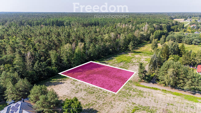 Działka budowlana 2000m² przy lesie Jastrzębie