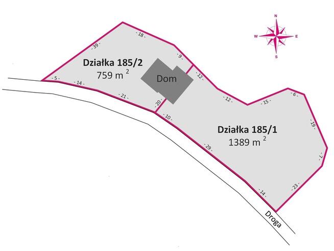 Dom na widokowej działce 21,48 ar | Garaż | Gaz