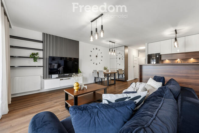 3 pokoje z balkonem i widokiem na stawy | 72,5 m²