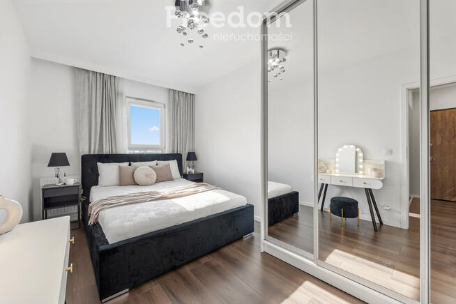 3 pokoje z balkonem i widokiem na stawy | 72,5 m²