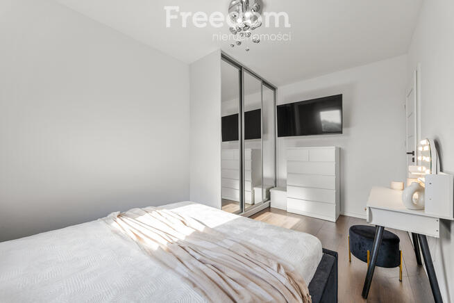 3 pokoje z balkonem i widokiem na stawy | 72,5 m²