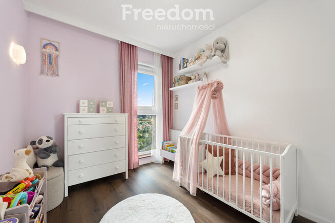 3 pokoje z balkonem i widokiem na stawy | 72,5 m²